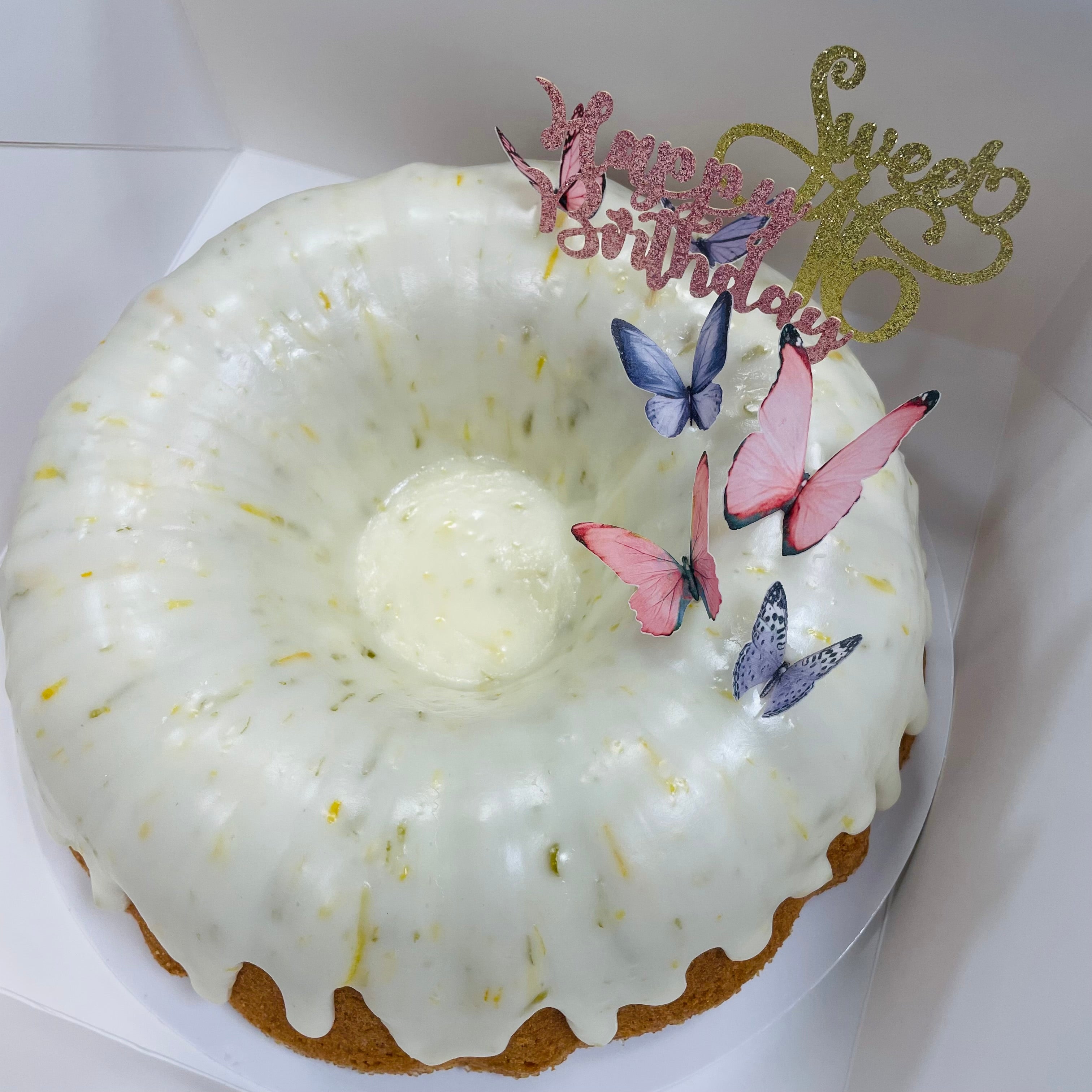 Cream Cheese Vanilla Bean Pound Cake - Full Bundt