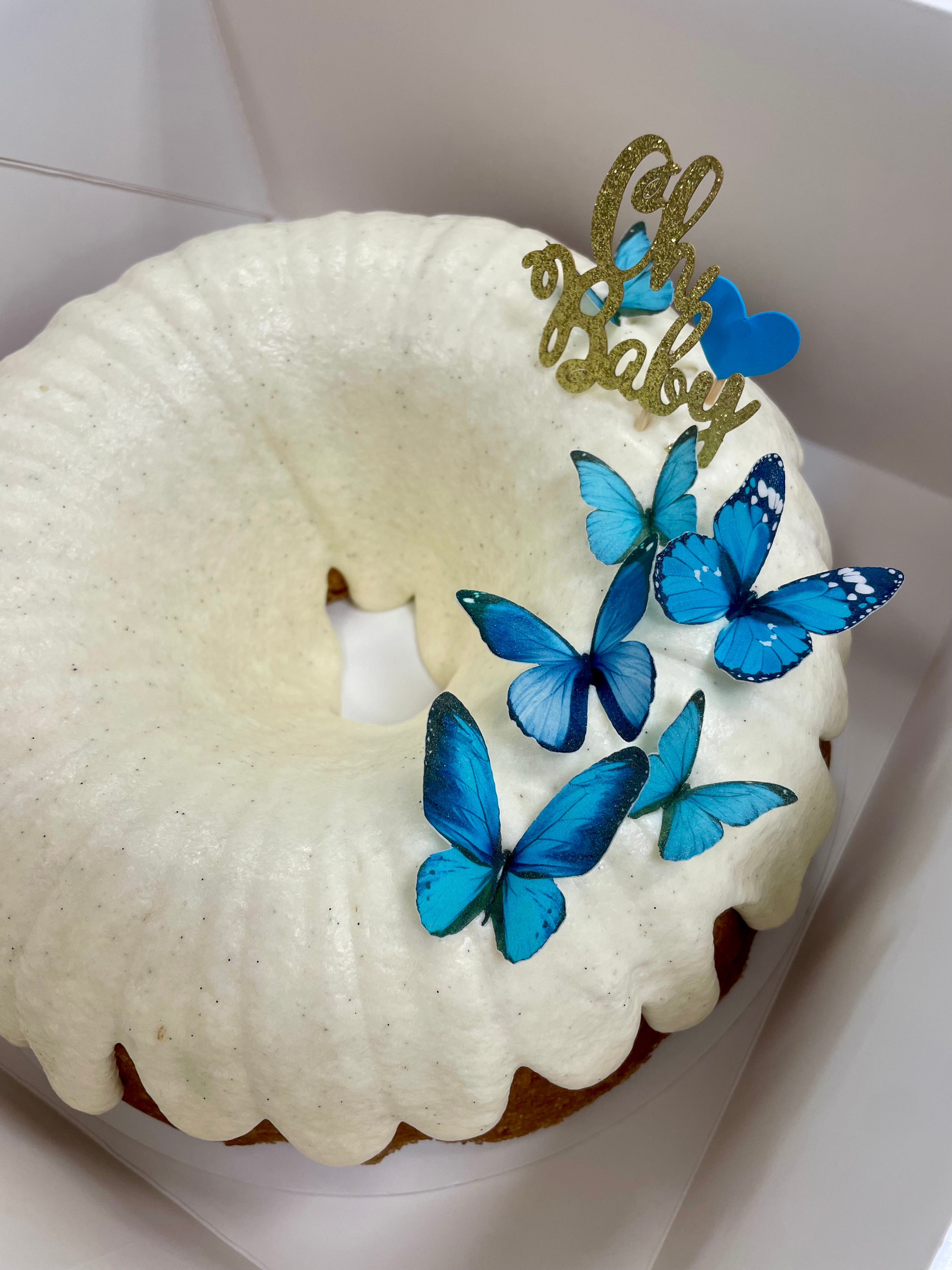 Cream Cheese Vanilla Bean Pound Cake - Full Bundt