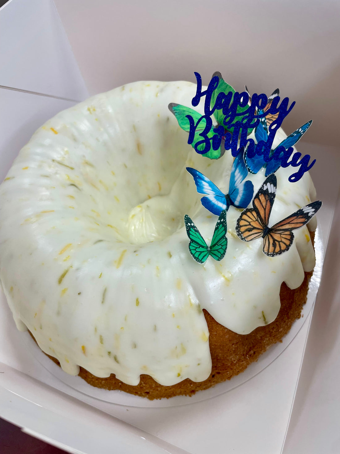 Cream Cheese Vanilla Bean Pound Cake - Full Bundt