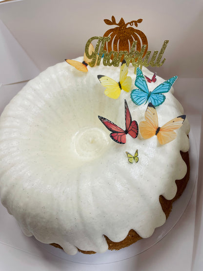 Cream Cheese Vanilla Bean Pound Cake - Full Bundt