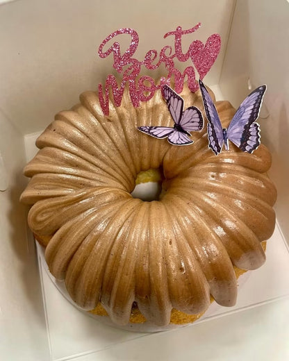 Cream Cheese Vanilla Bean Pound Cake - Medium Bundt