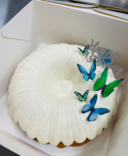 Cream Cheese Vanilla Bean Pound Cake - Full Bundt