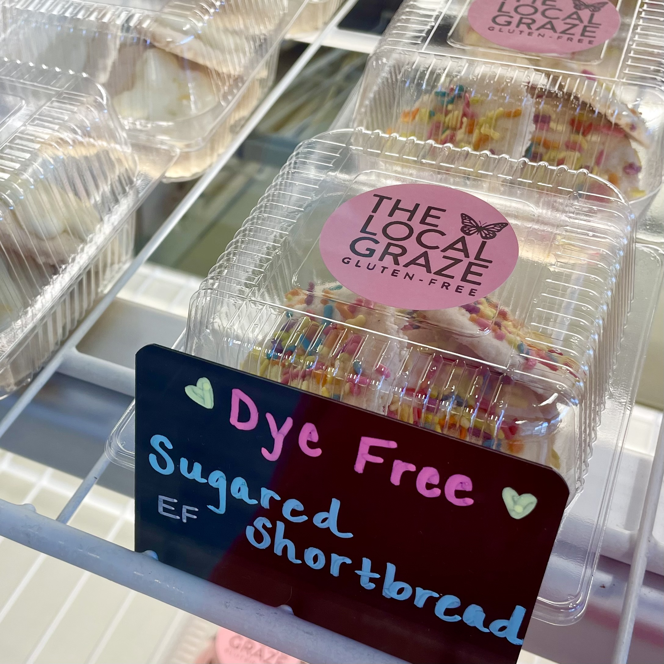 Shortbread Cookies - Dye-Free Rainbow Sprinkles