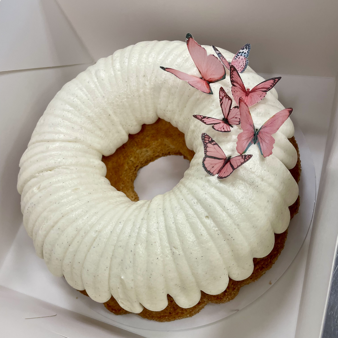 Cream Cheese Vanilla Bean Pound Cake - Full Bundt