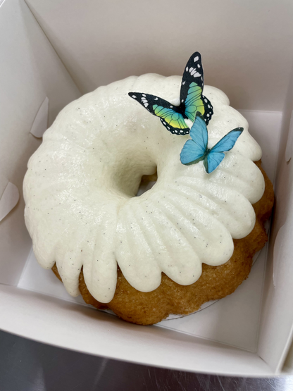 Cream Cheese Vanilla Bean Pound Cake - Medium Bundt