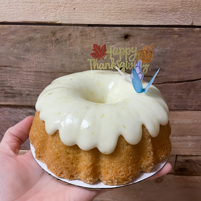 Cream Cheese Vanilla Bean Pound Cake - Medium Bundt