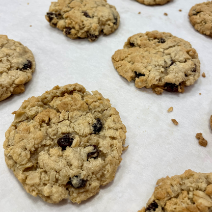 Oatmeal Raisin Cookies (Dairy Free)