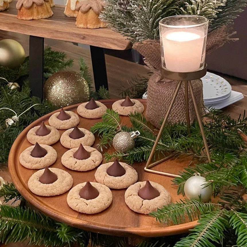 Peanut Butter Blossom Cookies