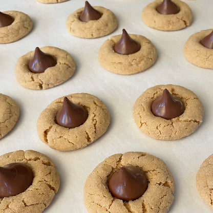 Peanut Butter Blossom Cookies